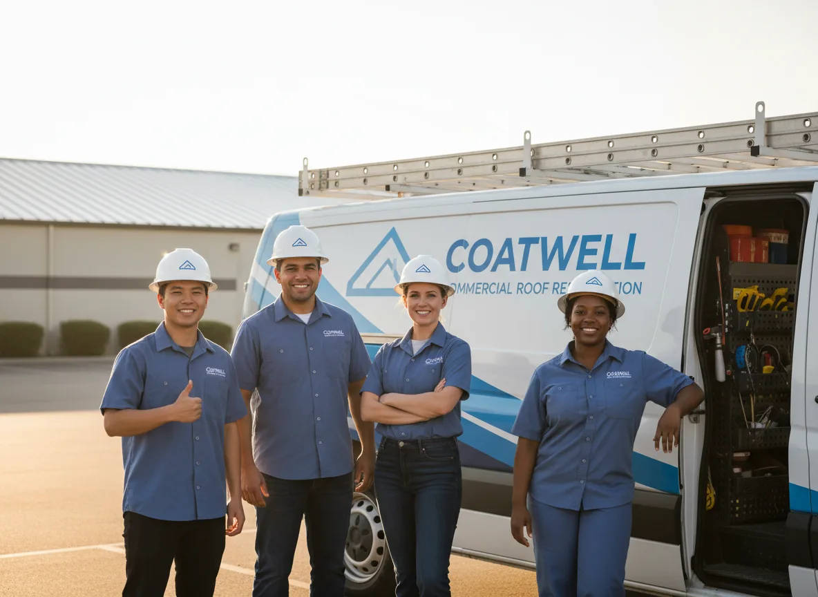 Commercial roof coating company in Wade, NC